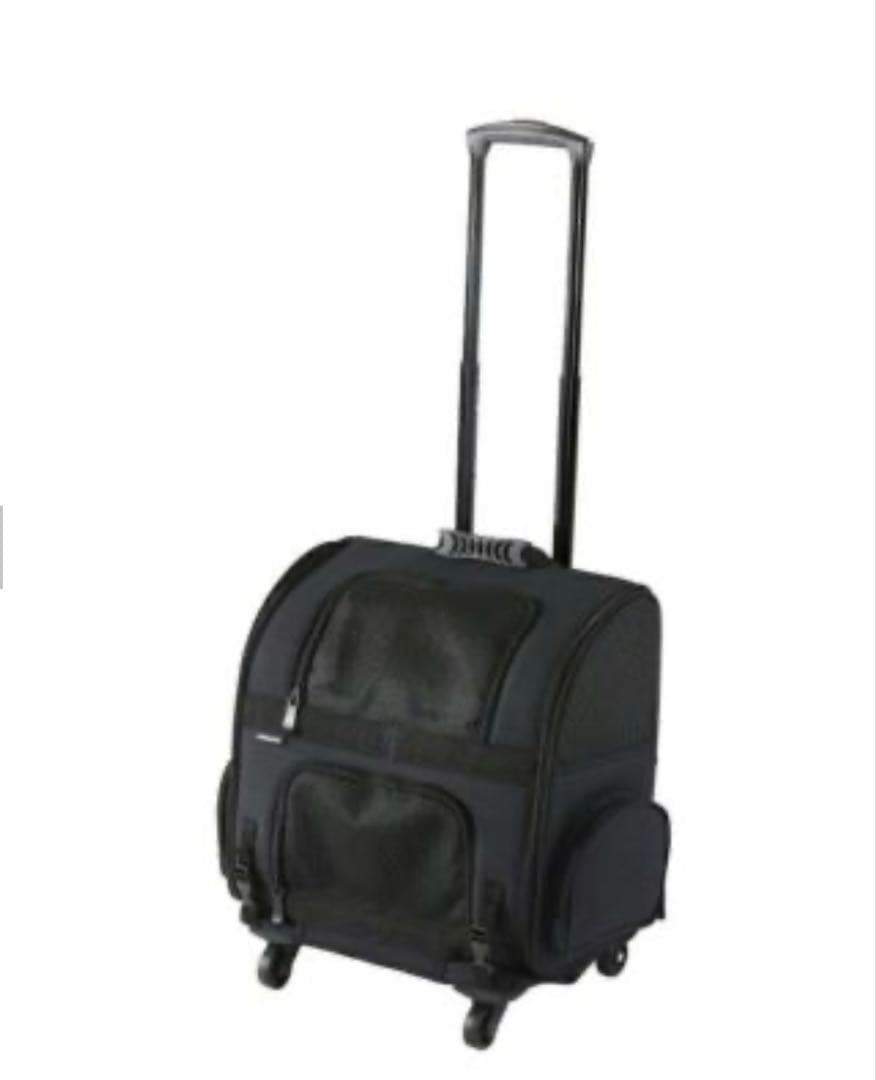 エアバギーフィット　犬　ペットキャリーバッグ　ブラック　黒　耐荷量10kg