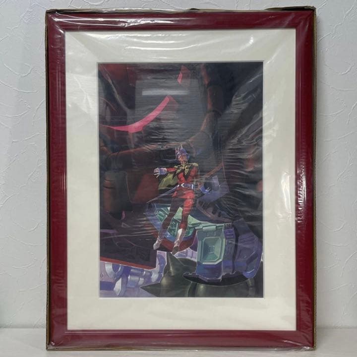 ★573 安彦良和 The origin サイン入 「機動戦士ガンダム」複製原画