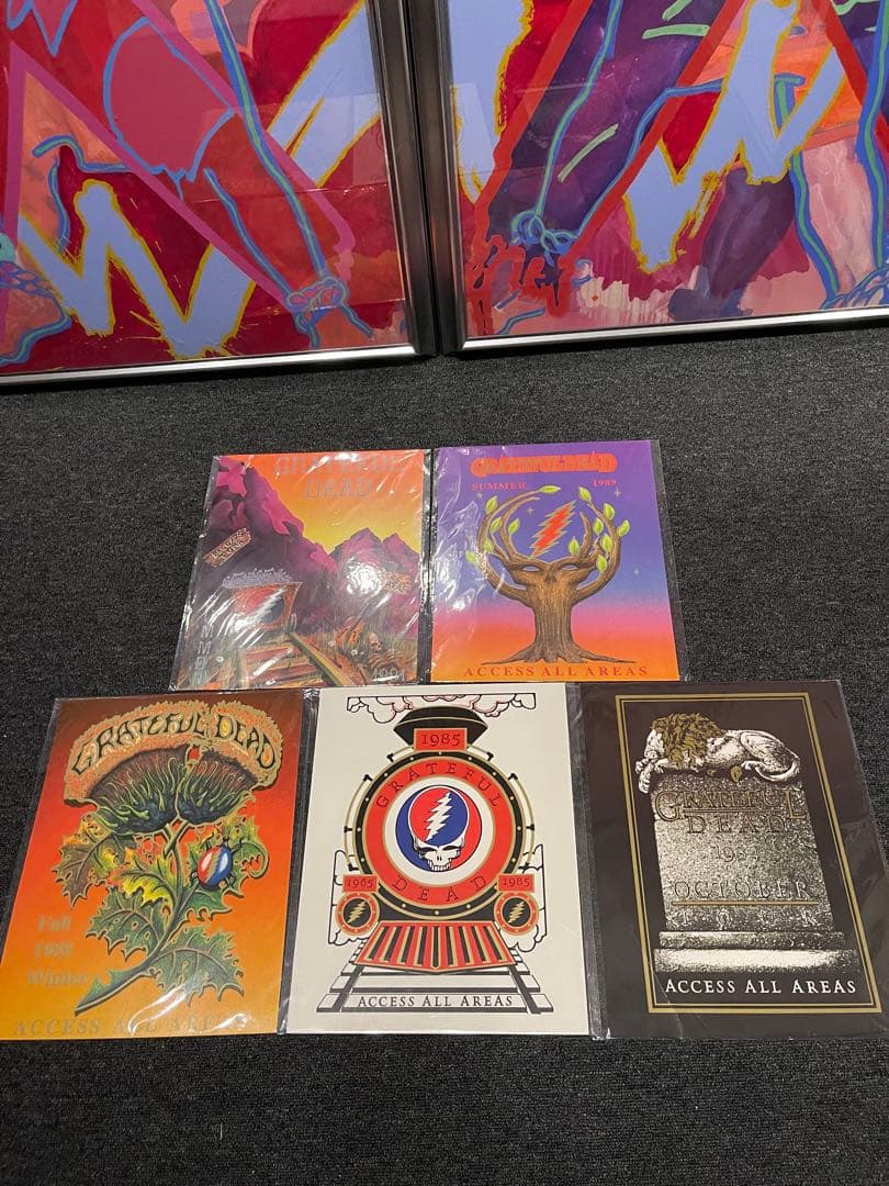 2000年代 グレイトフル・デッド ポスター ポストカード 大きいサイズ レア