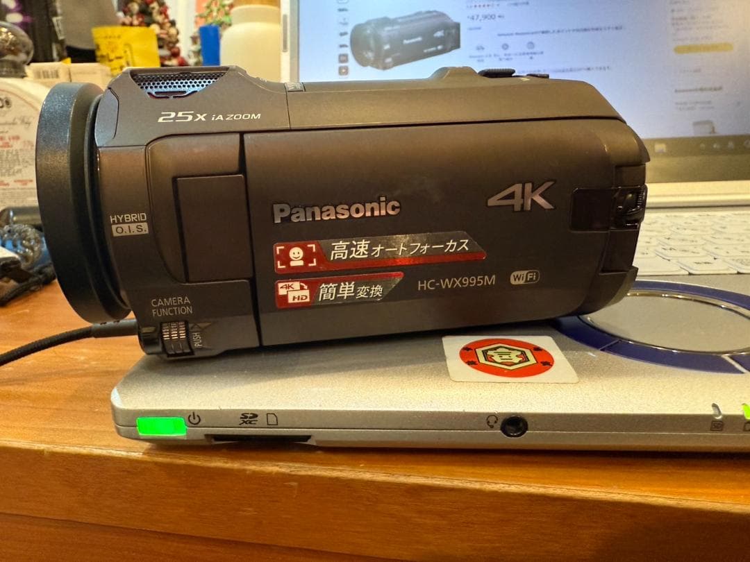 パナソニック 4K ビデオカメラ