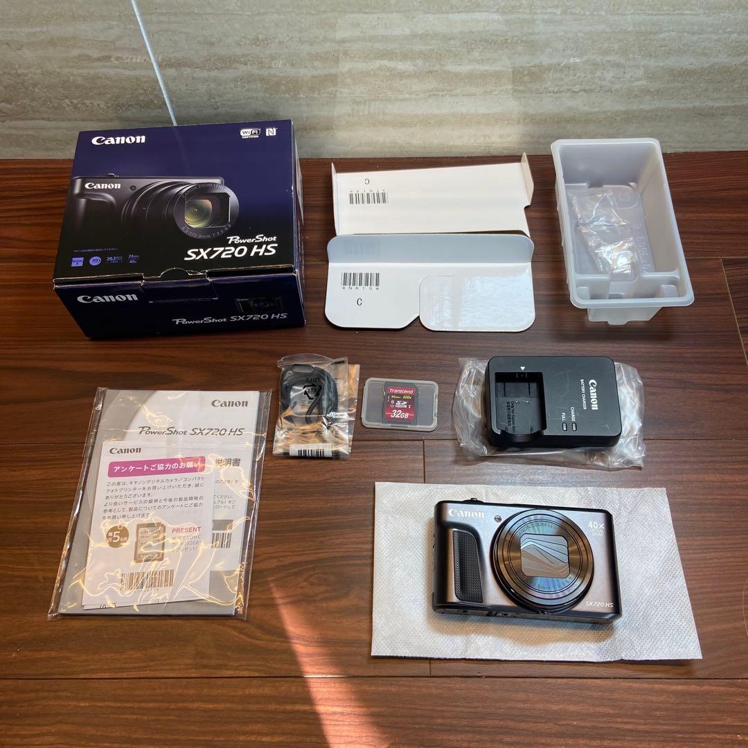 Canon PowerShot SX720 HS デジカメ ほぼ新品 4863