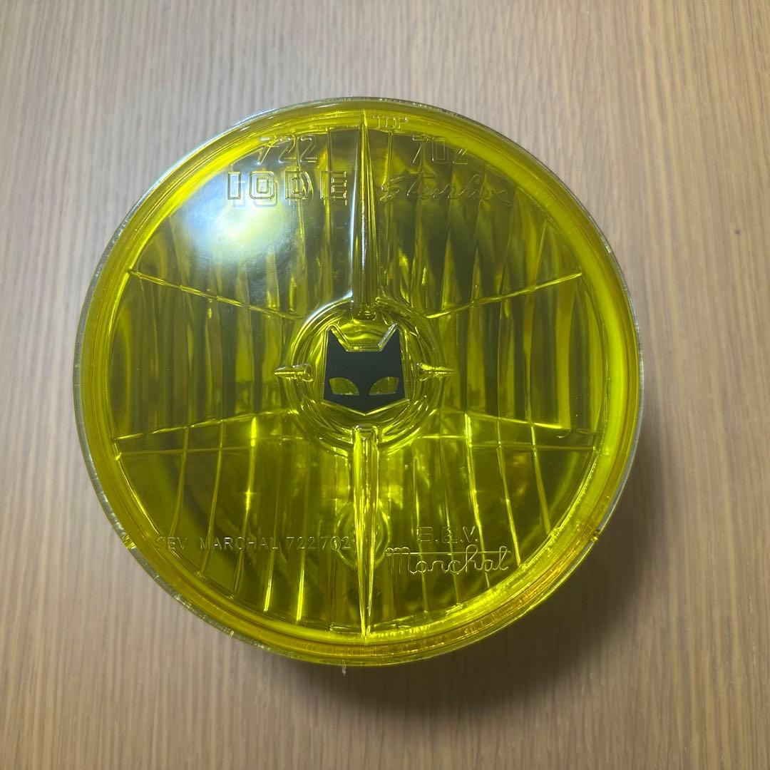 マーシャル ヘッドライト 722・702 イエローレンズ 汎用