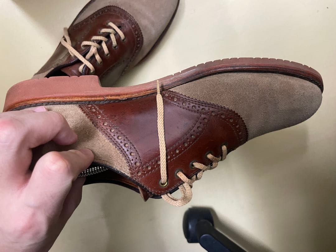 LL bean サドルシューズ 9 1/2D 約27.5cm