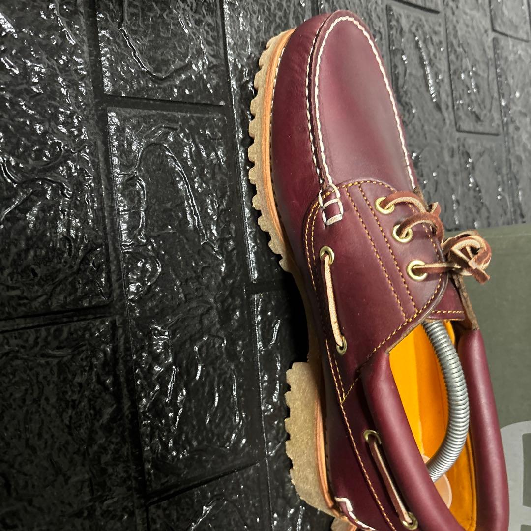 ティンバーランド ズ 3eye クラシックラグ 、バーガンディ