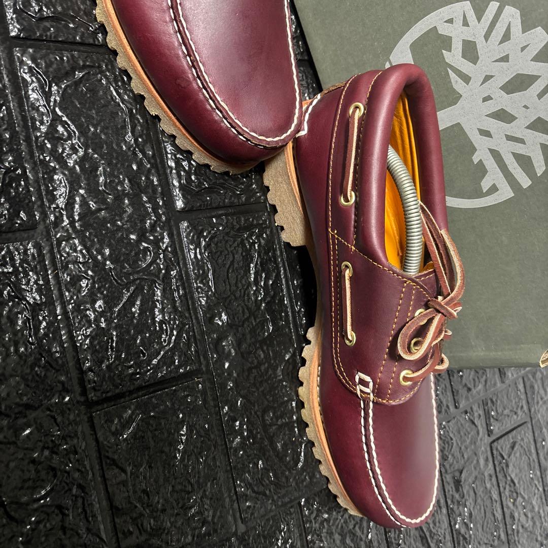 ティンバーランド ズ 3eye クラシックラグ 、バーガンディ