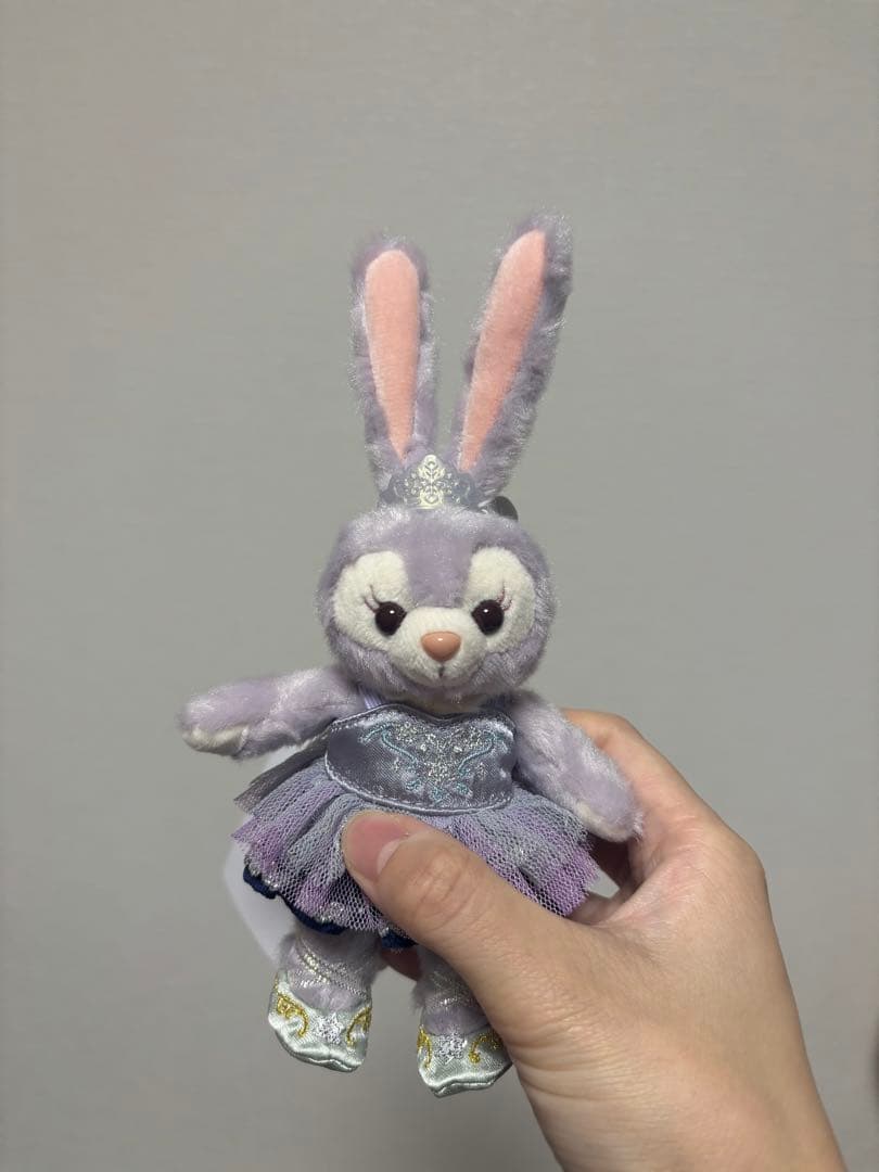 ダンシングスノーフレークス　ディズニー　ステラルー　リーナベル　ぬいぐるみバッジ