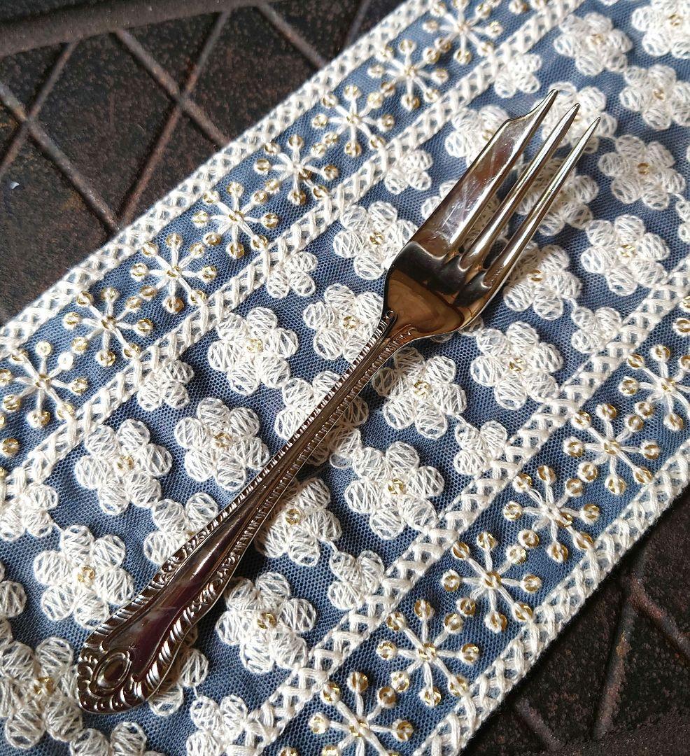 Chinacraft of London ケーキフォーク　6本　銀　ビンテージ