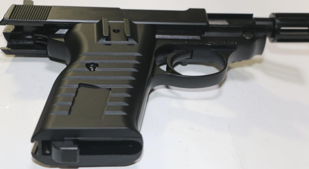 超貴重マルゼン製　ＨＷ樹脂ガスガン　ワルサーＰ３８アンクルタイプ　JASG合法品