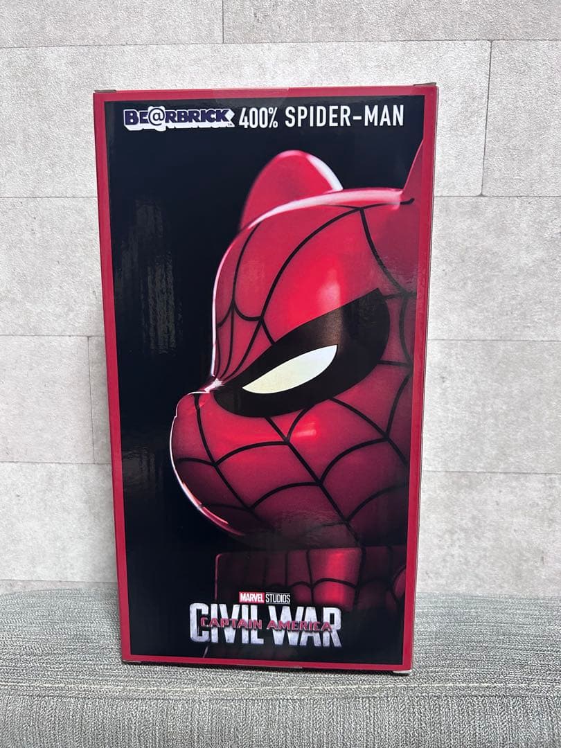 MARVEL BE@RBRICK ベアブリック　ラストワン賞　スパイダーマン