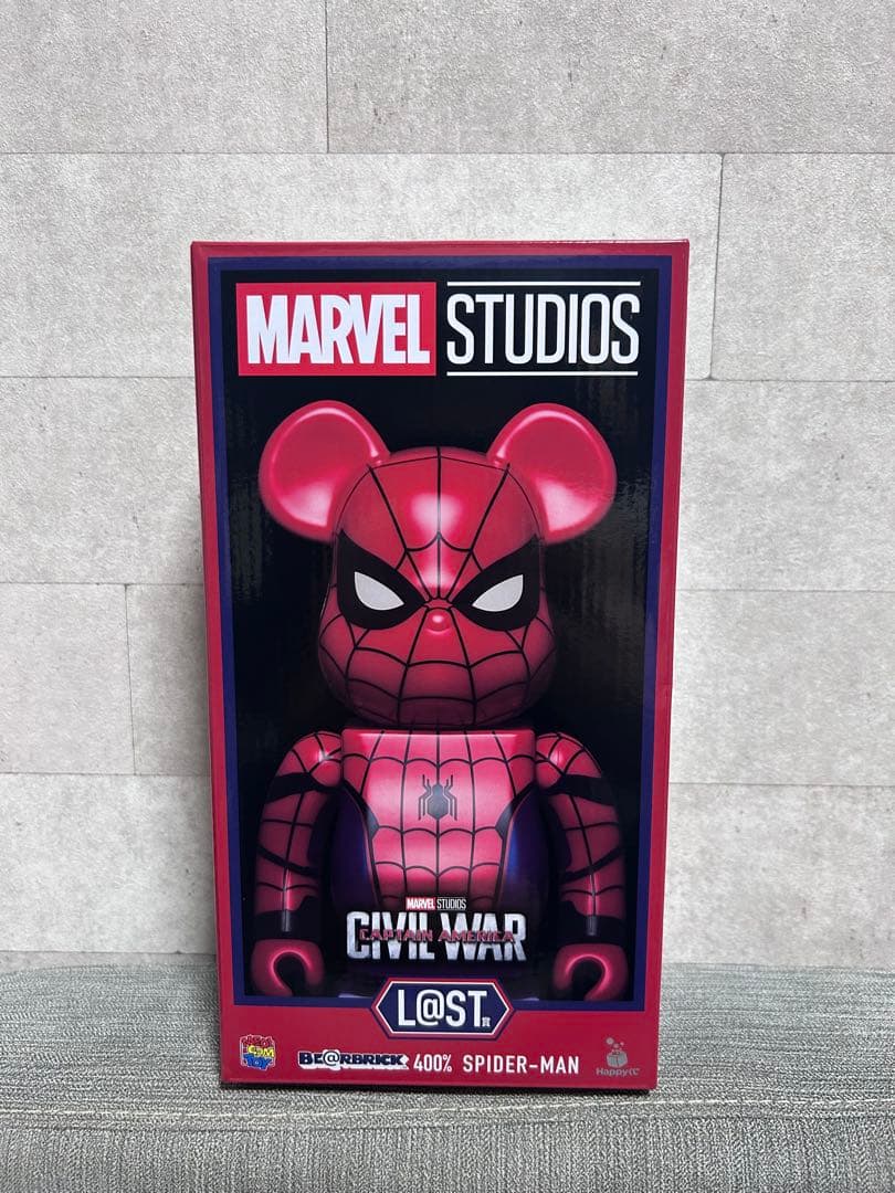 MARVEL BE@RBRICK ベアブリック　ラストワン賞　スパイダーマン