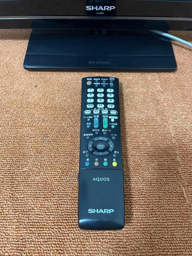 SHARP 液晶テレビ 22V型 LC-22K5 ハイビジョン