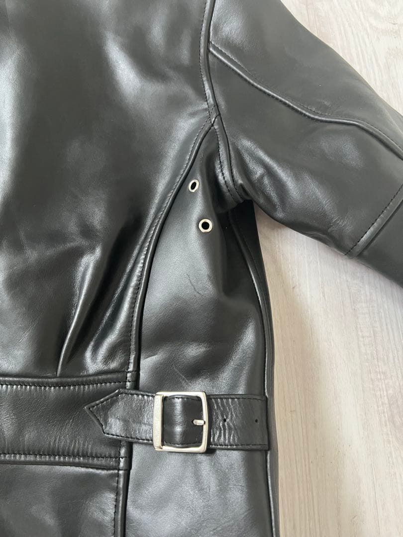 Freedom フリーダム シングルライダースジャケット 牛革 36