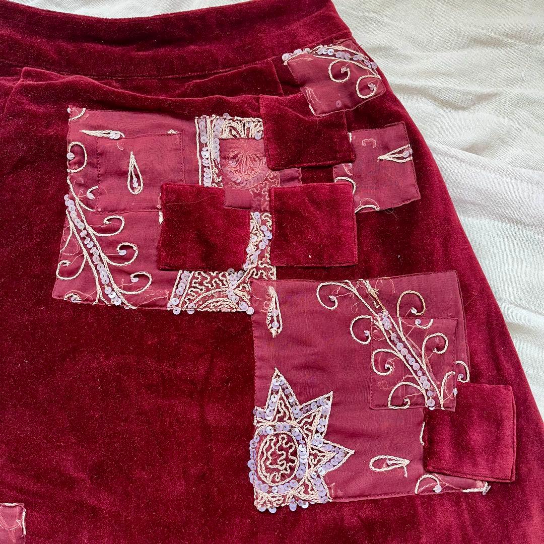 h.NAOTO hB.Roots　レースアップスカート