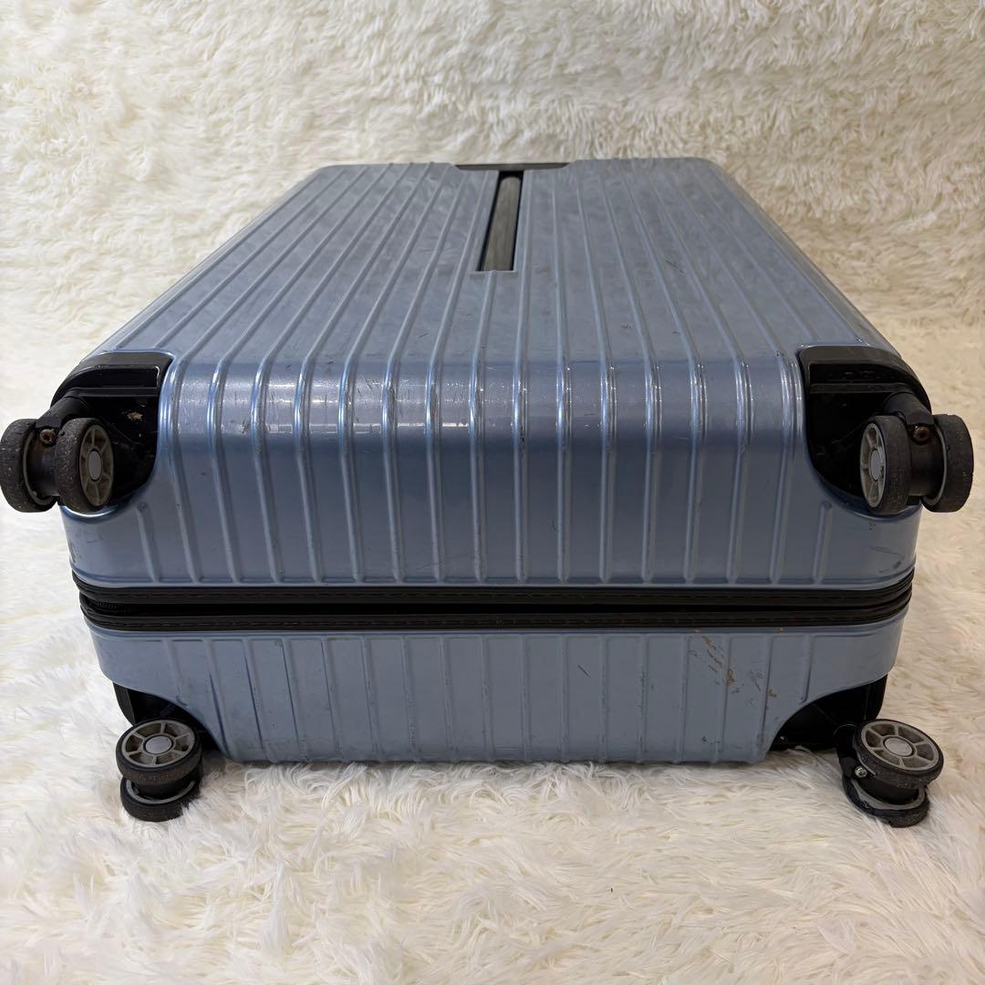 RINOWA サルサエアー 80L 4輪 TSAロック アイスブルー 大容量