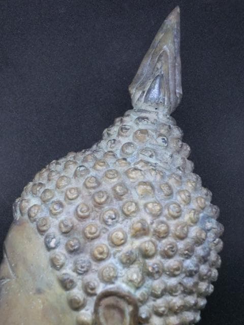 ブッダ　仏陀　仏頭　仏像　タイ　アンティーク　置物