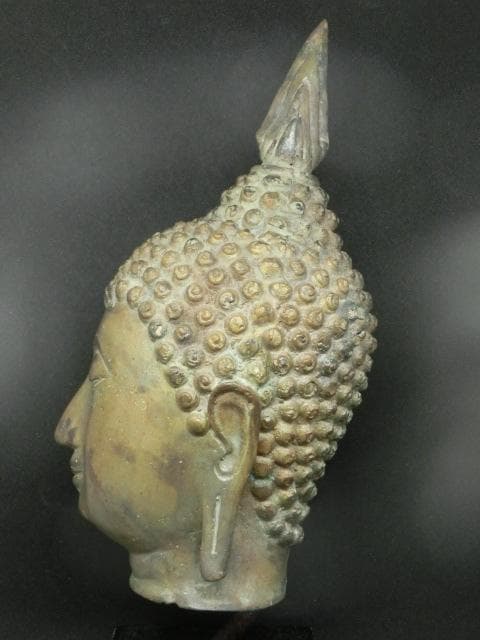 ブッダ　仏陀　仏頭　仏像　タイ　アンティーク　置物