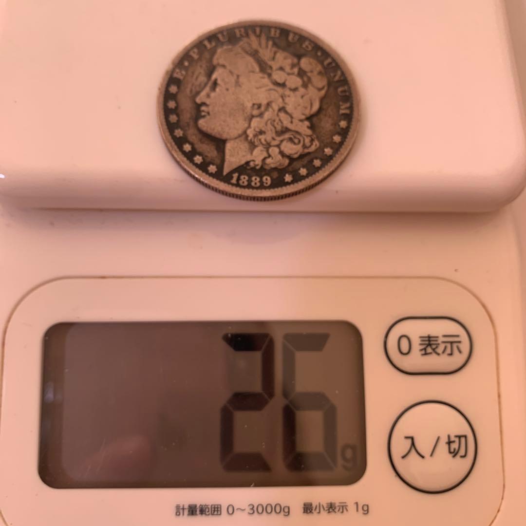 モルガン銀貨 1889年 & 平和銀貨 1921年 セット