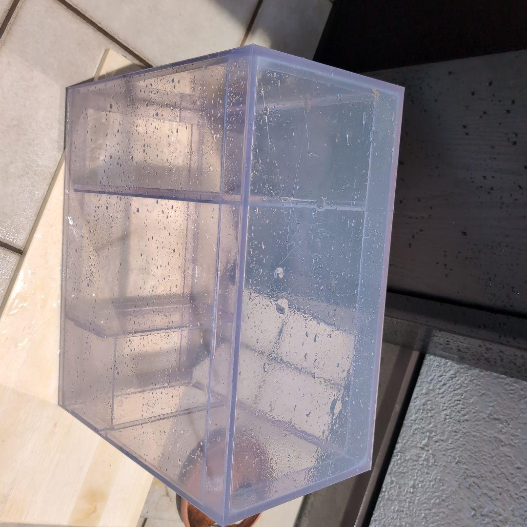 【引取限定】オーバーフロー水槽 ガラス製 60cm x 36cm x 30cm