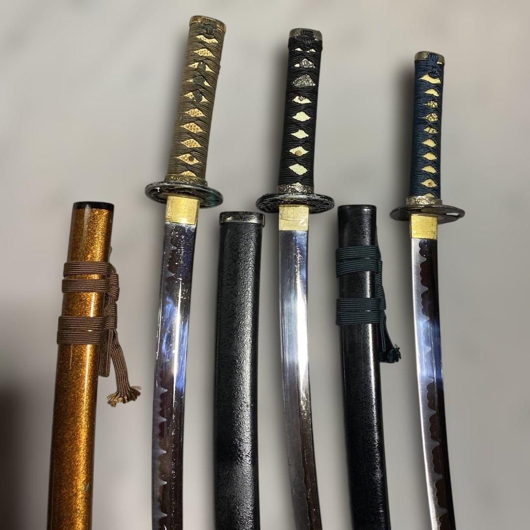 激安脇差模造刀3本セット