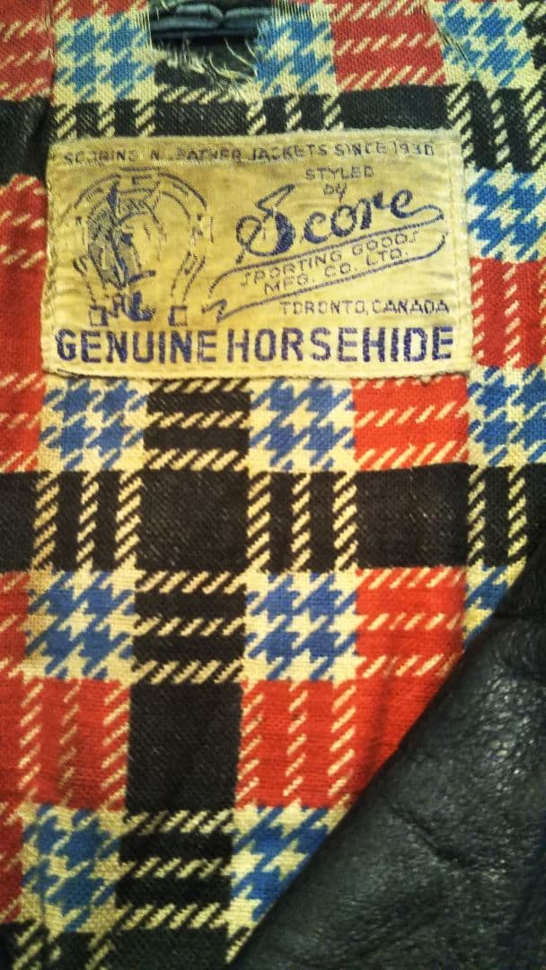 時間限定即決 70s ヴィンテージ horsehide シングルライダース172