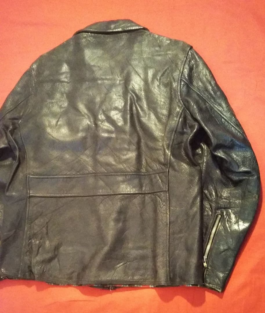 時間限定即決 70s ヴィンテージ horsehide シングルライダース172