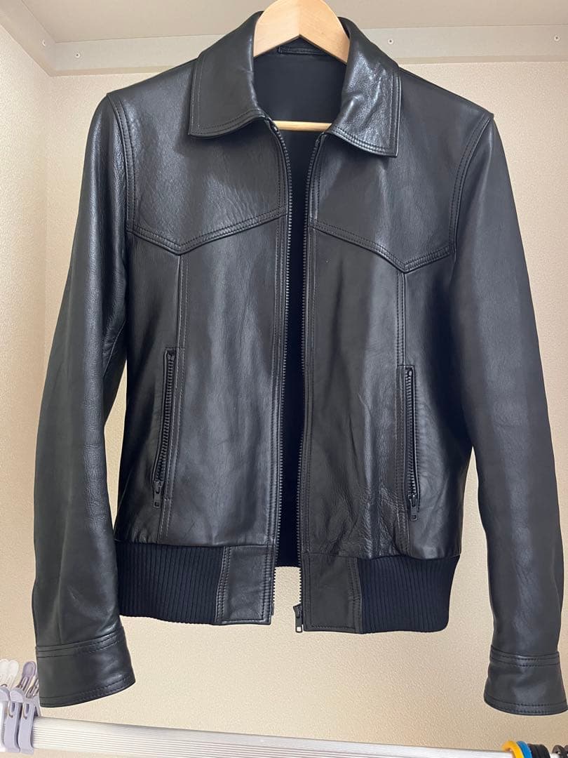 ワコマリア　STIE lo レザーブルゾン　野口強L Wakomaria