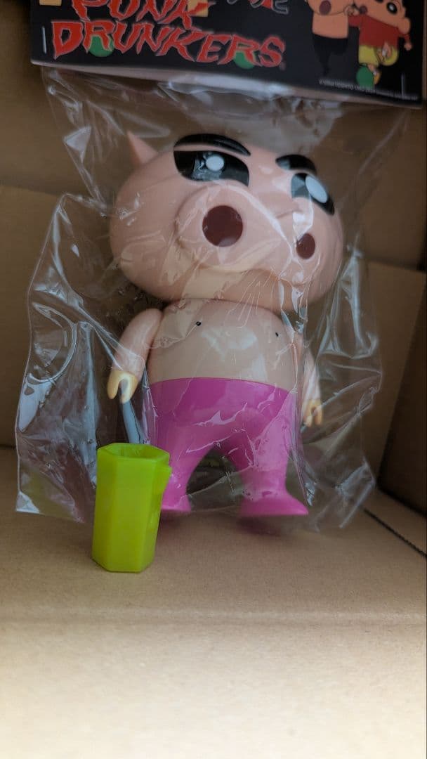 クレヨンしんちゃん PUNK DRUNKERS ぶりぶりざえもん ソフビ