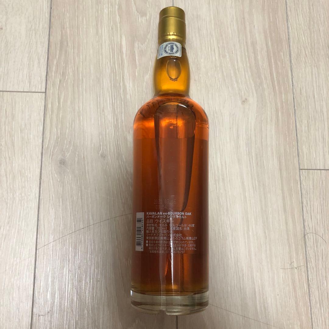 KAVALAN シングルモルトウイスキー バーボンオーク 700ml