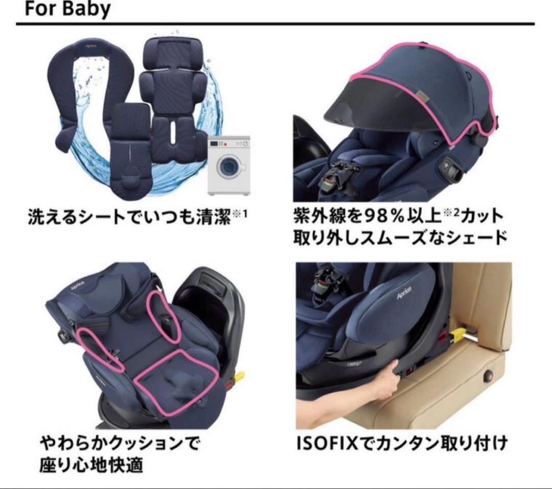 Aprica　フラディアグロウ ISOFIX 360° セーフティ　シリーズ