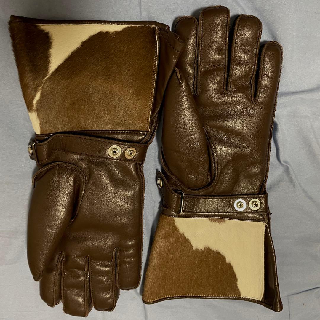 【レア 新品】アトラクションズ 馬毛 グローブ BILTBUCK ブラウン