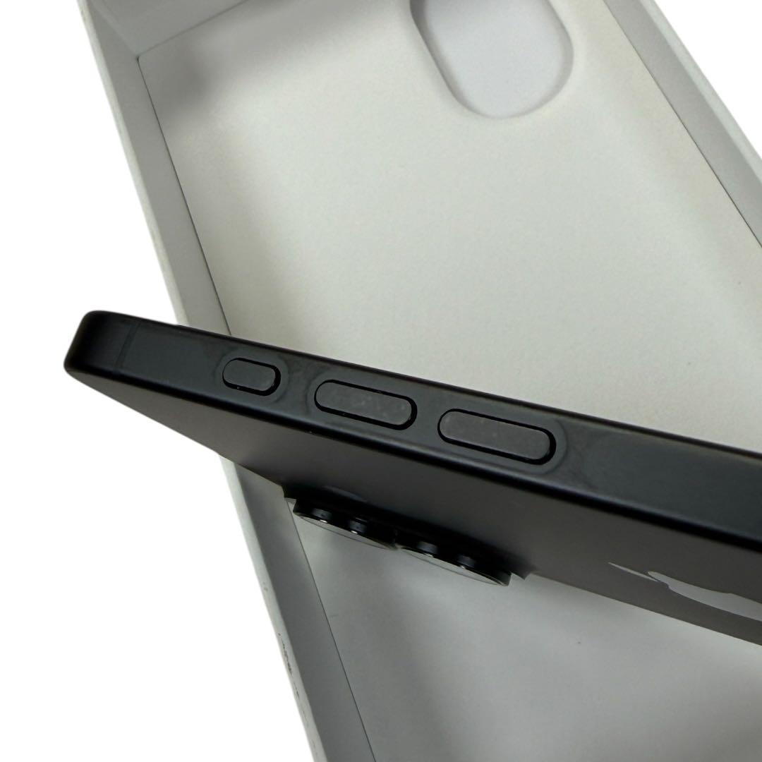 【美品】iPhone16 ブラック128GB SIMフリー 電池96% 延長保証