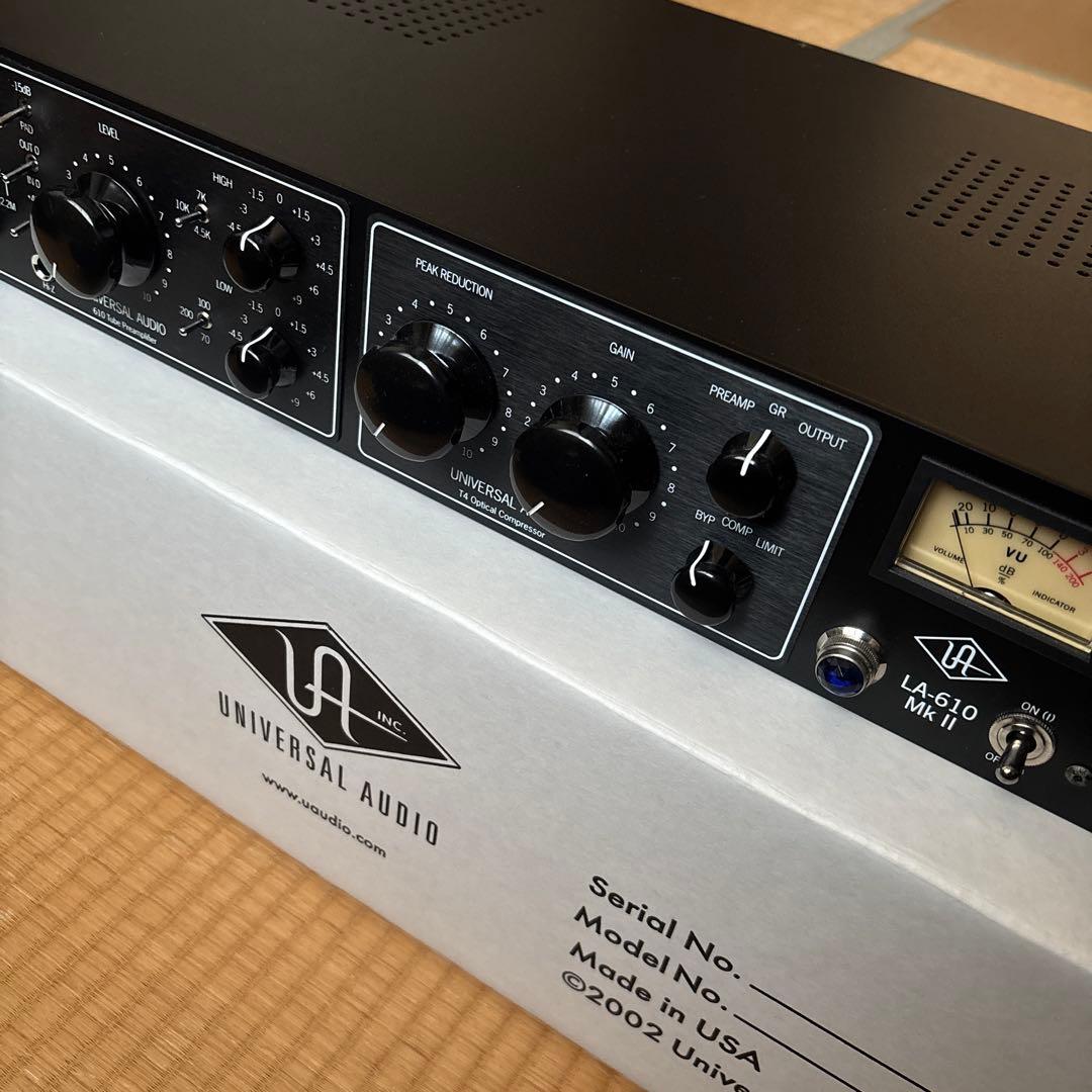 Universal Audio LA-610 MKII 動作良好