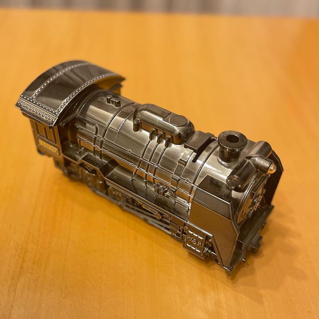 steam locomotiveオルゴール付 蒸気機関車D51型フィギュア レア