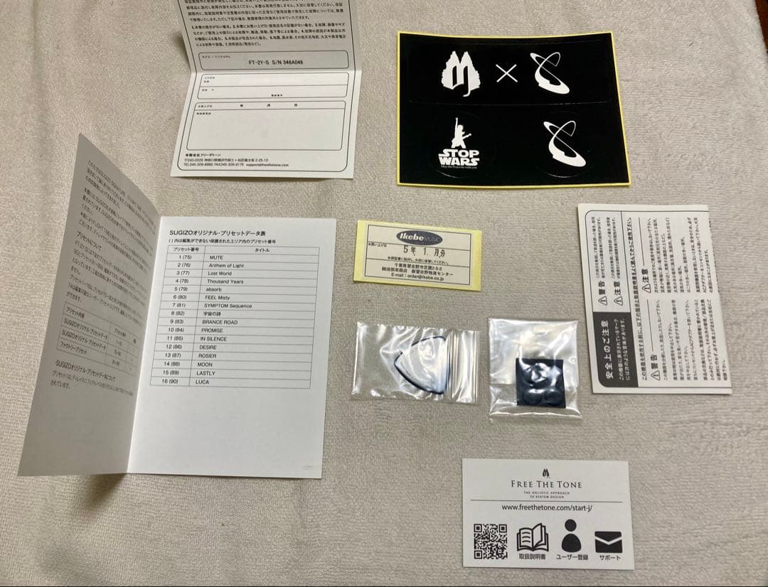 FREE THE TONE FT-2Y-S SUGIZO ディレイ ギター