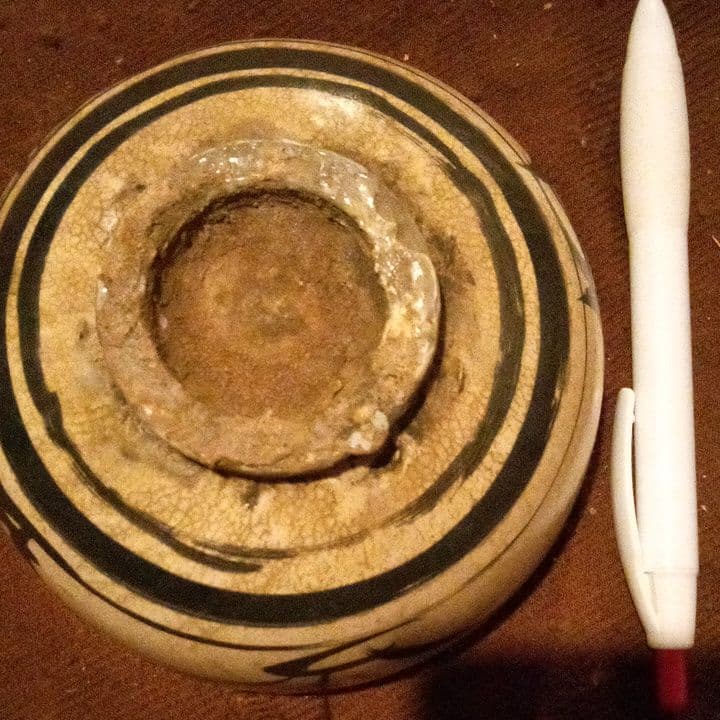 中国陶磁器　磁州窯　茶碗A