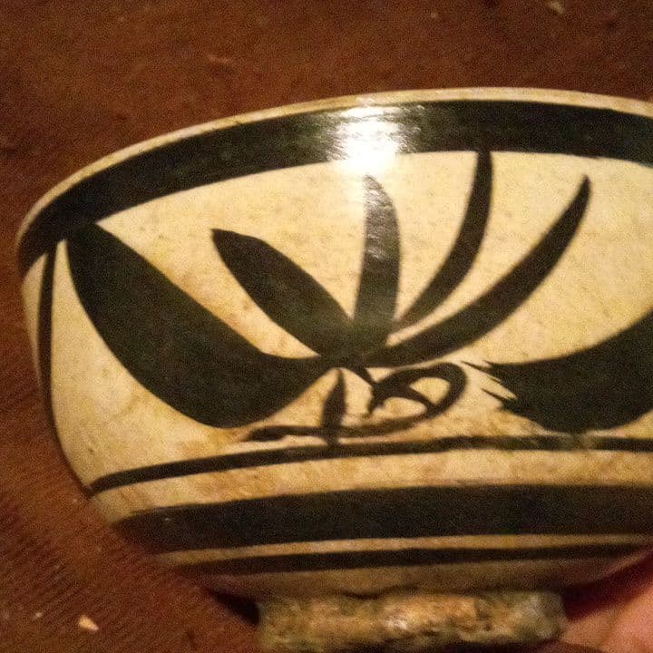 中国陶磁器　磁州窯　茶碗A