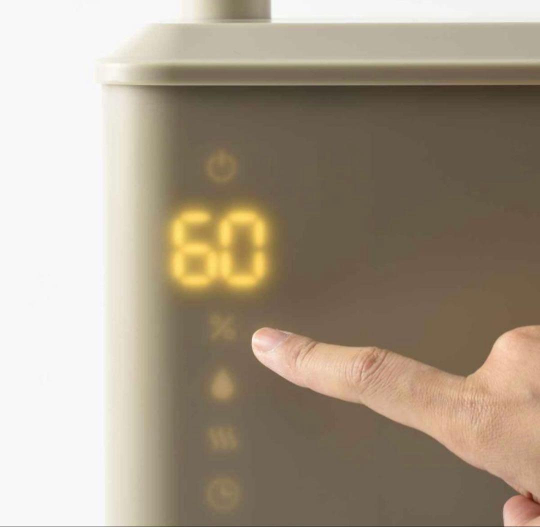 BRUNOブルーノ加湿器 アロマ ハイブリッド超音波式BOE062-cgy