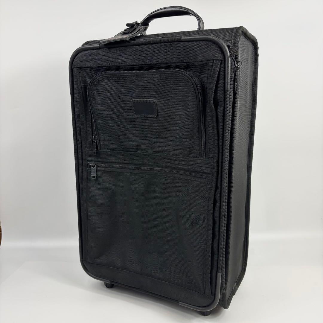 キャリーケース　TUMI スーツ　ケース　2輪　黒ナイロン　バッグ　41L