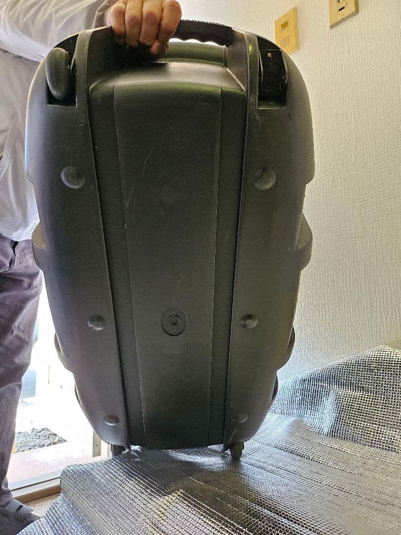 【ジャンク】なんほう 簡易PAスピーカー付 収納ケース付き 部品取り