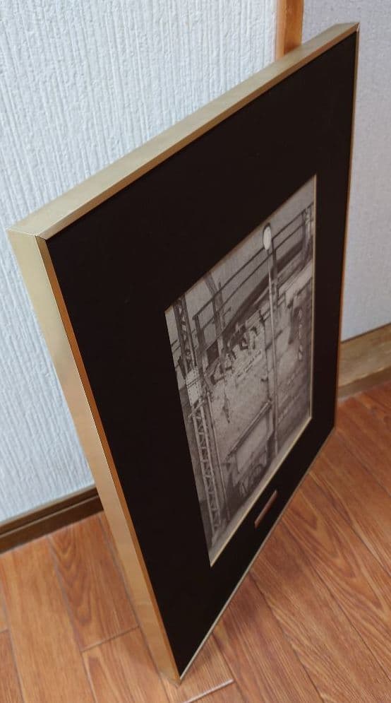 安住孝史 [東京夜の町角] 鉛筆画 真筆 絵画 原画