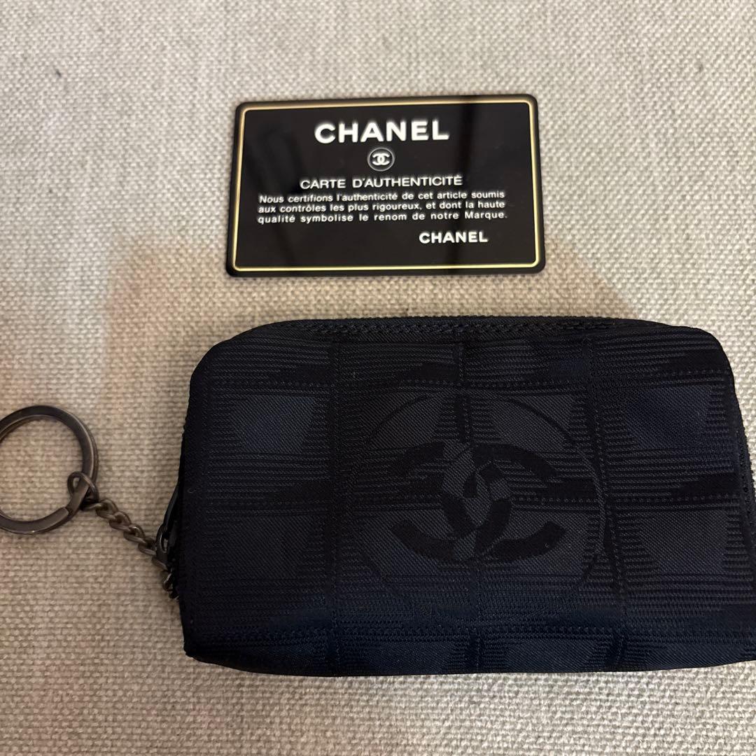 CHANEL ブラック ケース 認証カード付き