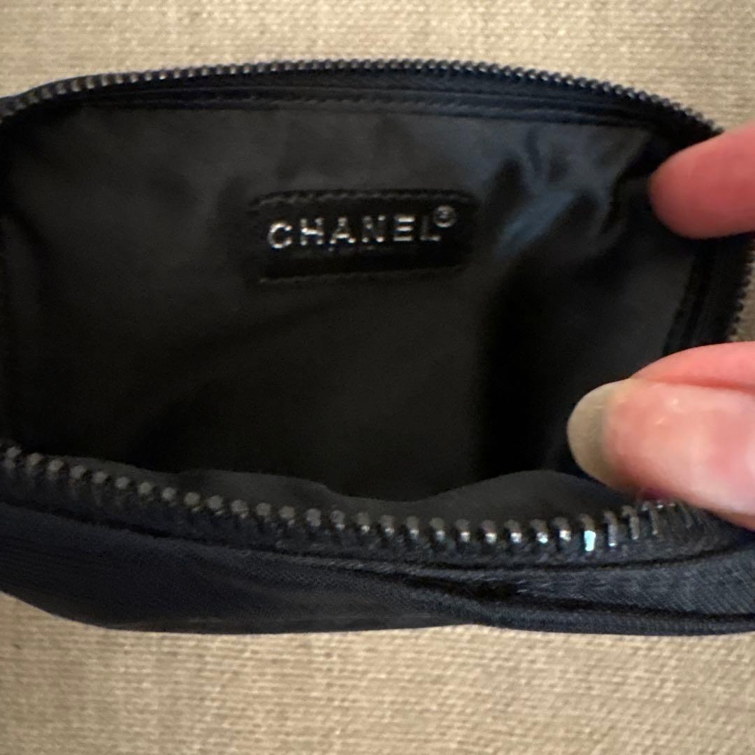 CHANEL ブラック ケース 認証カード付き