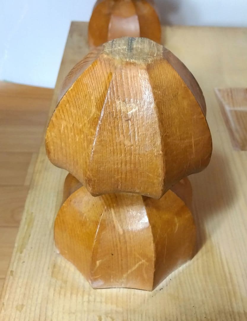 昭和レトロ　碁盤 6寸 17.3cm