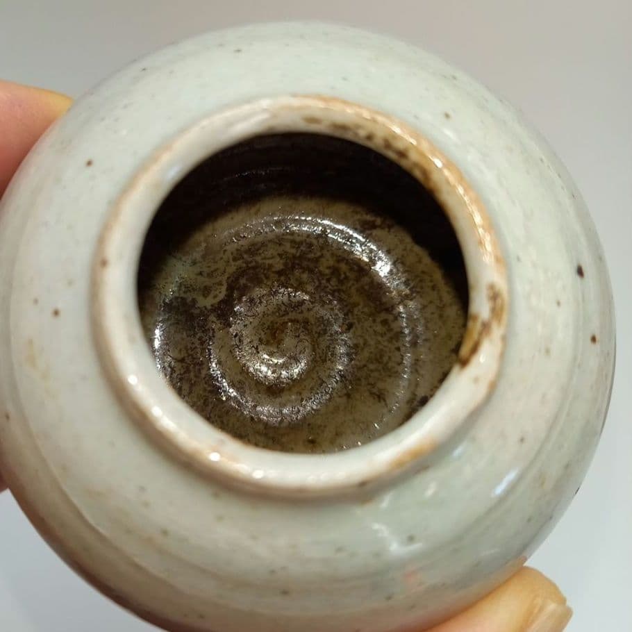 李朝　明器　小壺　古玩　骨董　古道具　アンティーク