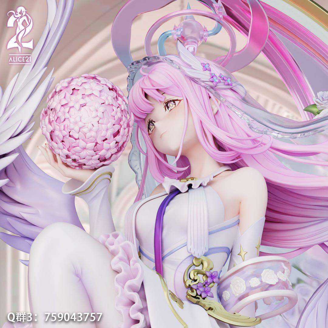 ブルーアーカイブ 聖園 ミカ 塗装済み　フィギュア　スタチュー