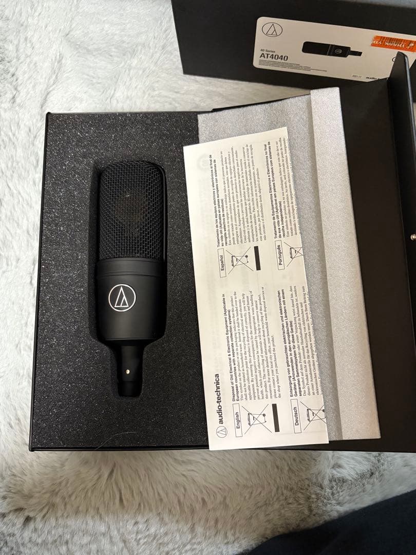 美品 audio-technica AT4040 コンデンサーマイク