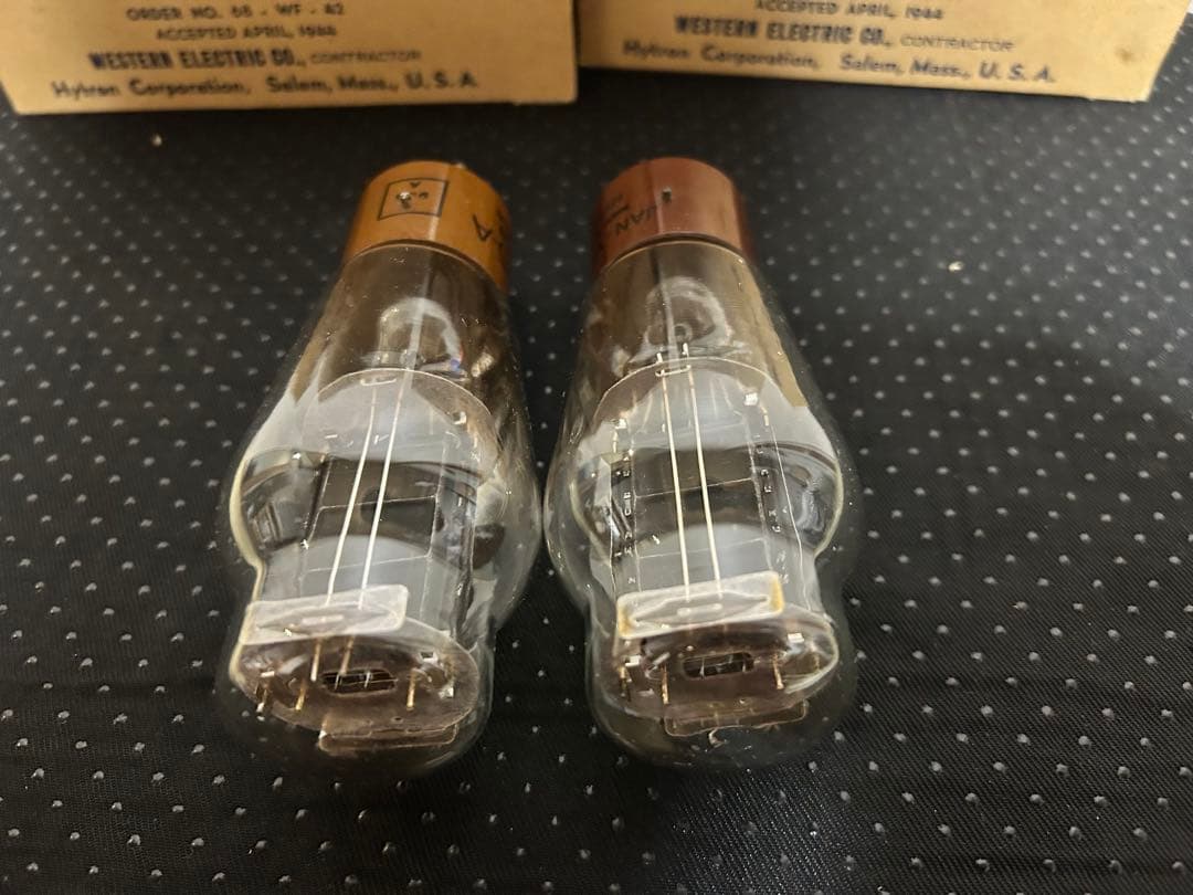 Western Electric VT-25A 真空管 ペア・箱付き