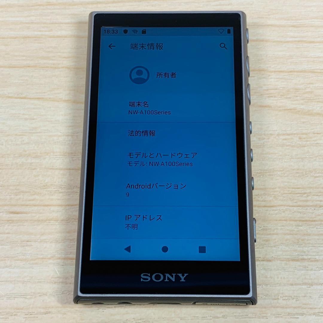 417 美品 WalkMan SONY NW-A105 ウォークマン