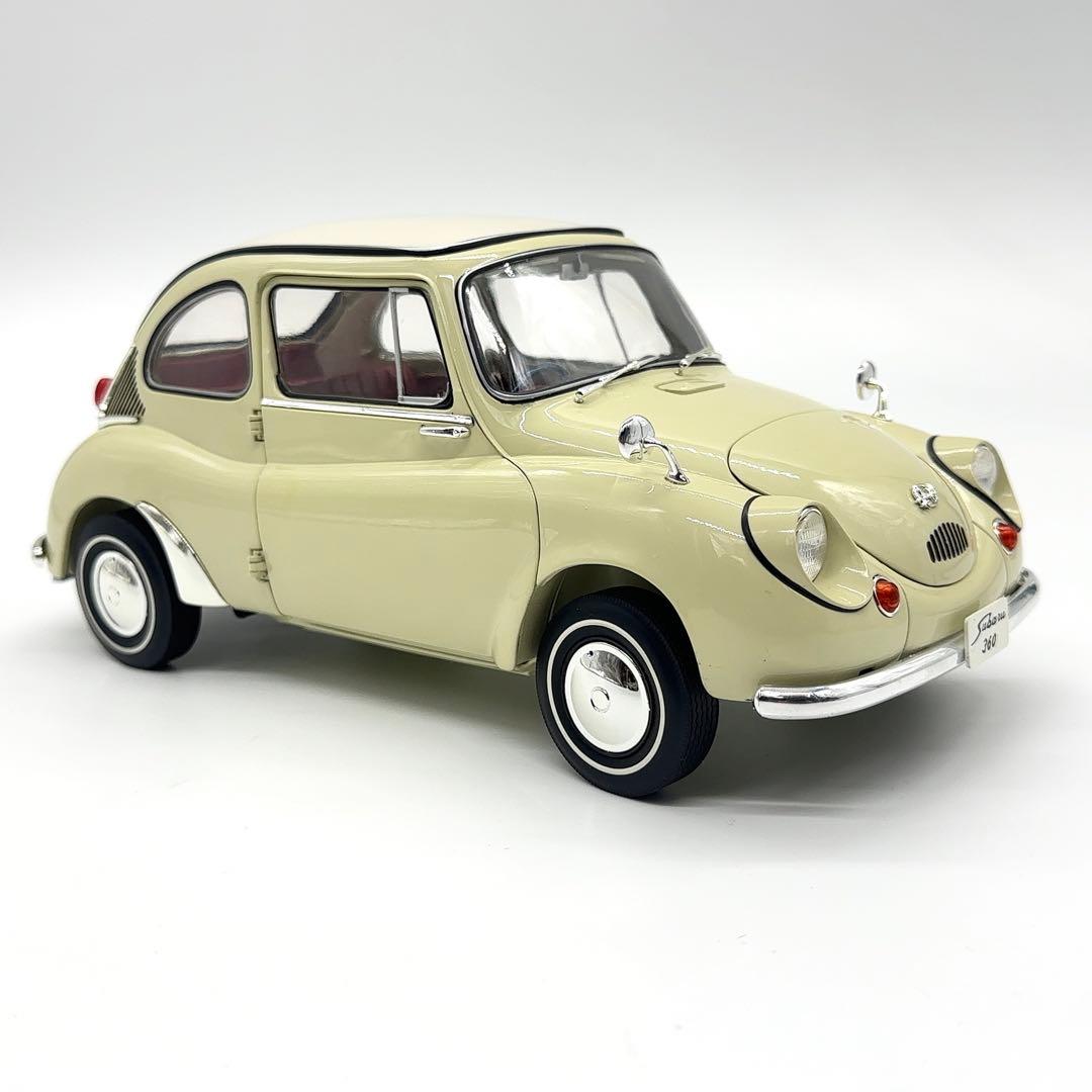 極美品 1/12 EBBRO エブロ スバル 360 1963 ミニカー 希少品