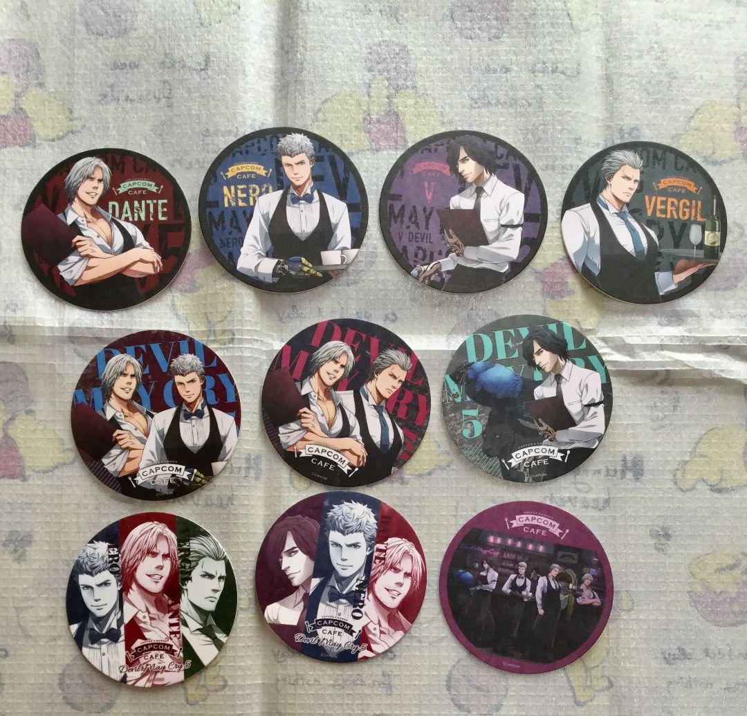 10枚セット コースター 4弾 カプコンカフェ デビルメイクライ